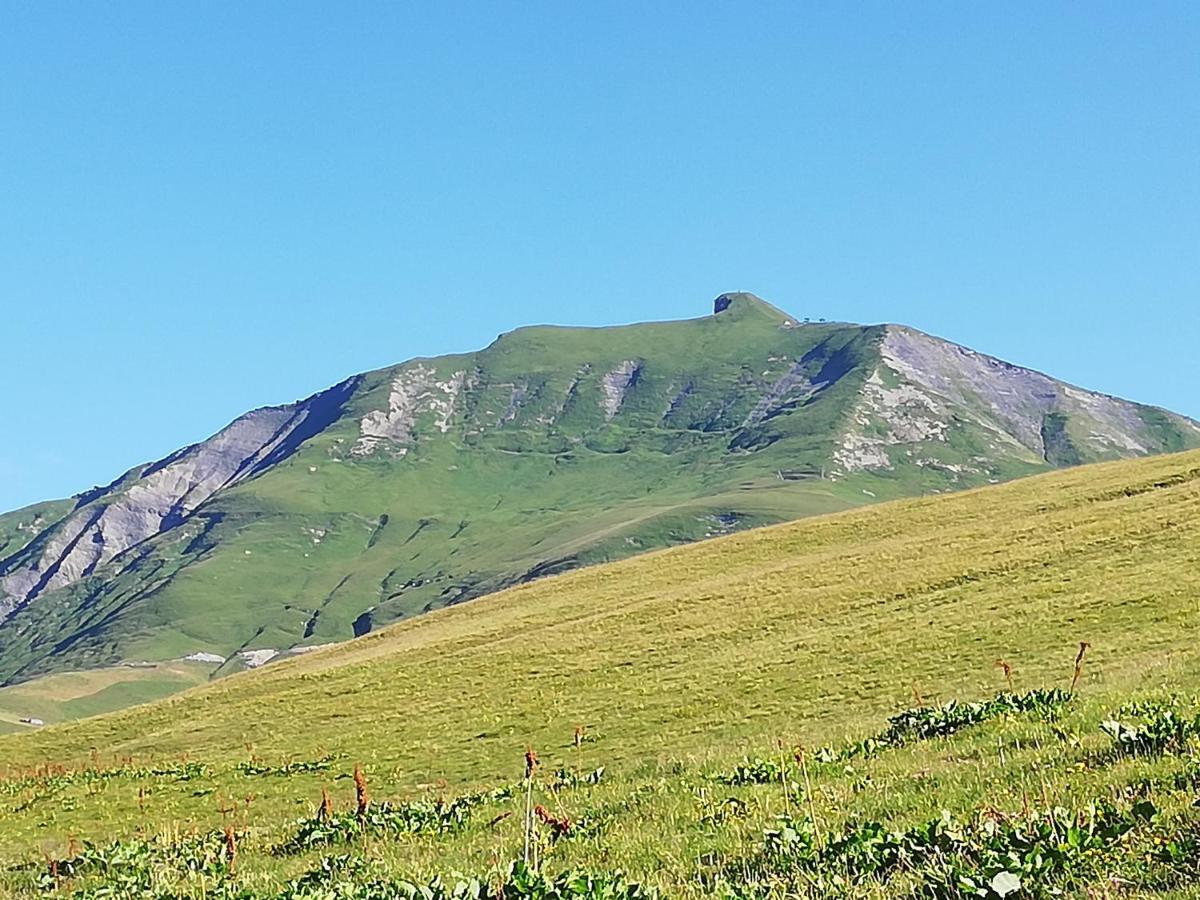 Chambres Et Tables D'Hotes Le Choton A Nono - Col Du Joly Beaufortain Hauteluce Exterior foto