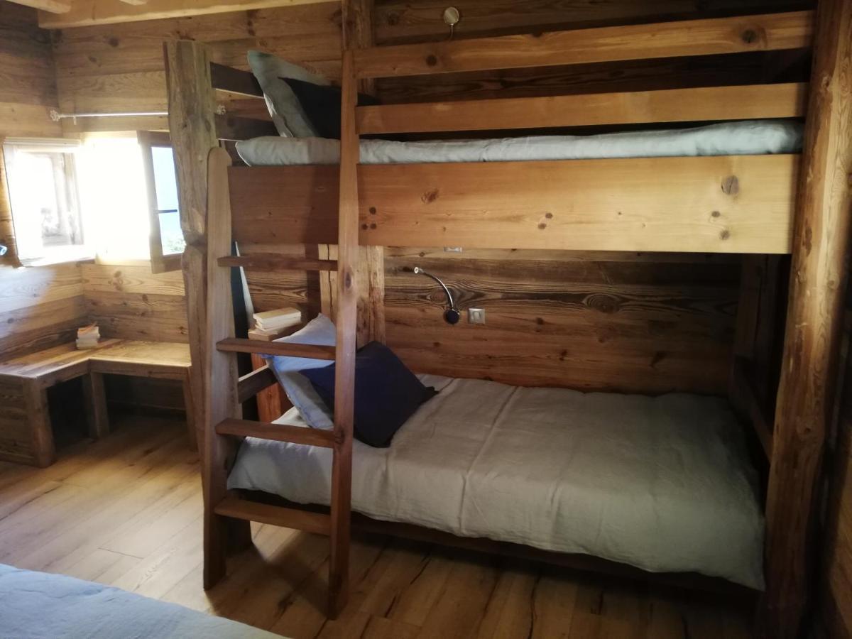Chambres Et Tables D'Hotes Le Choton A Nono - Col Du Joly Beaufortain Hauteluce Exterior foto