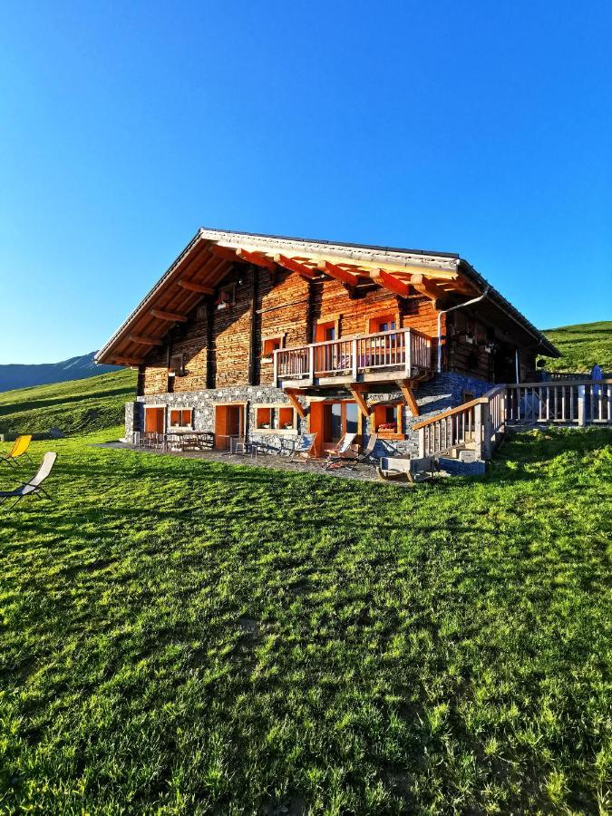 Chambres Et Tables D'Hotes Le Choton A Nono - Col Du Joly Beaufortain Hauteluce Exterior foto