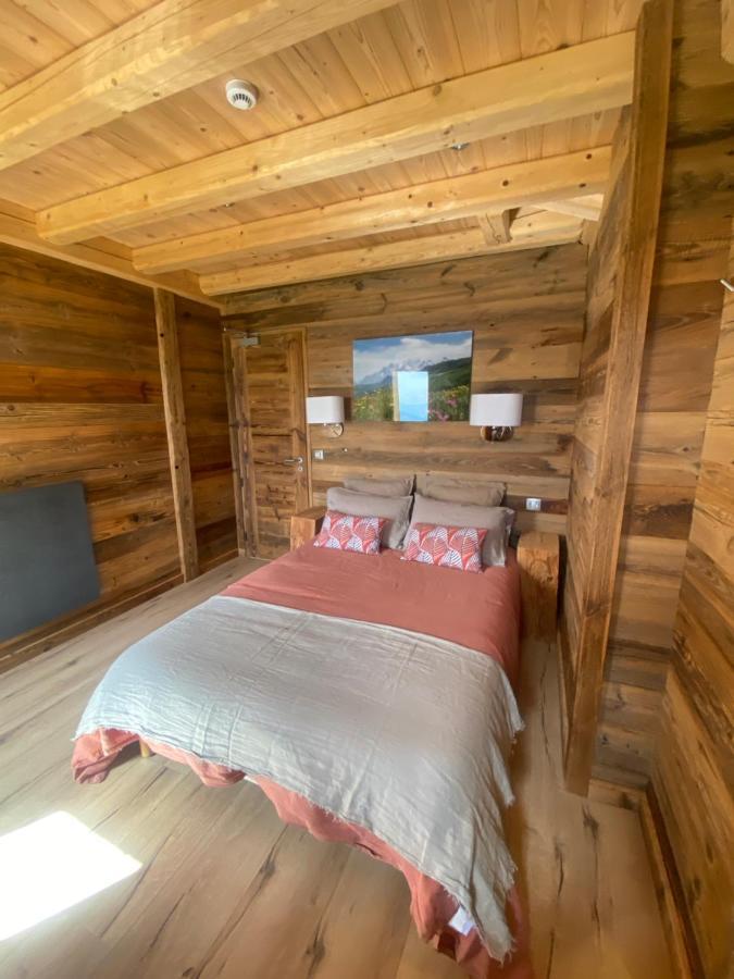 Chambres Et Tables D'Hotes Le Choton A Nono - Col Du Joly Beaufortain Hauteluce Exterior foto